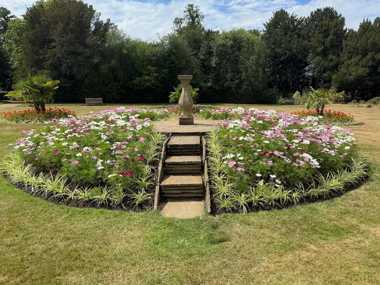 Sundial in the Pleasure Gardens
