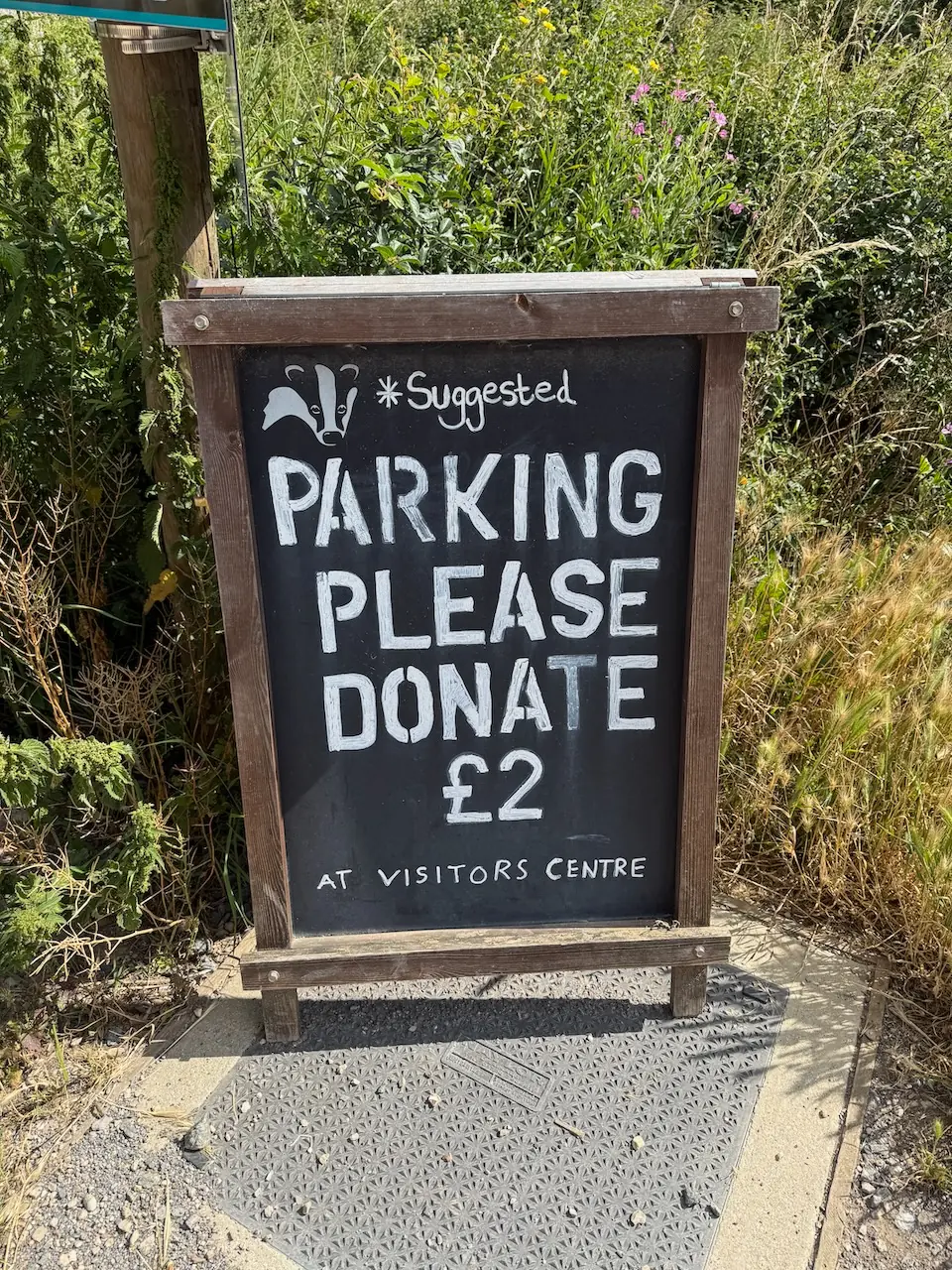 Car park donation request