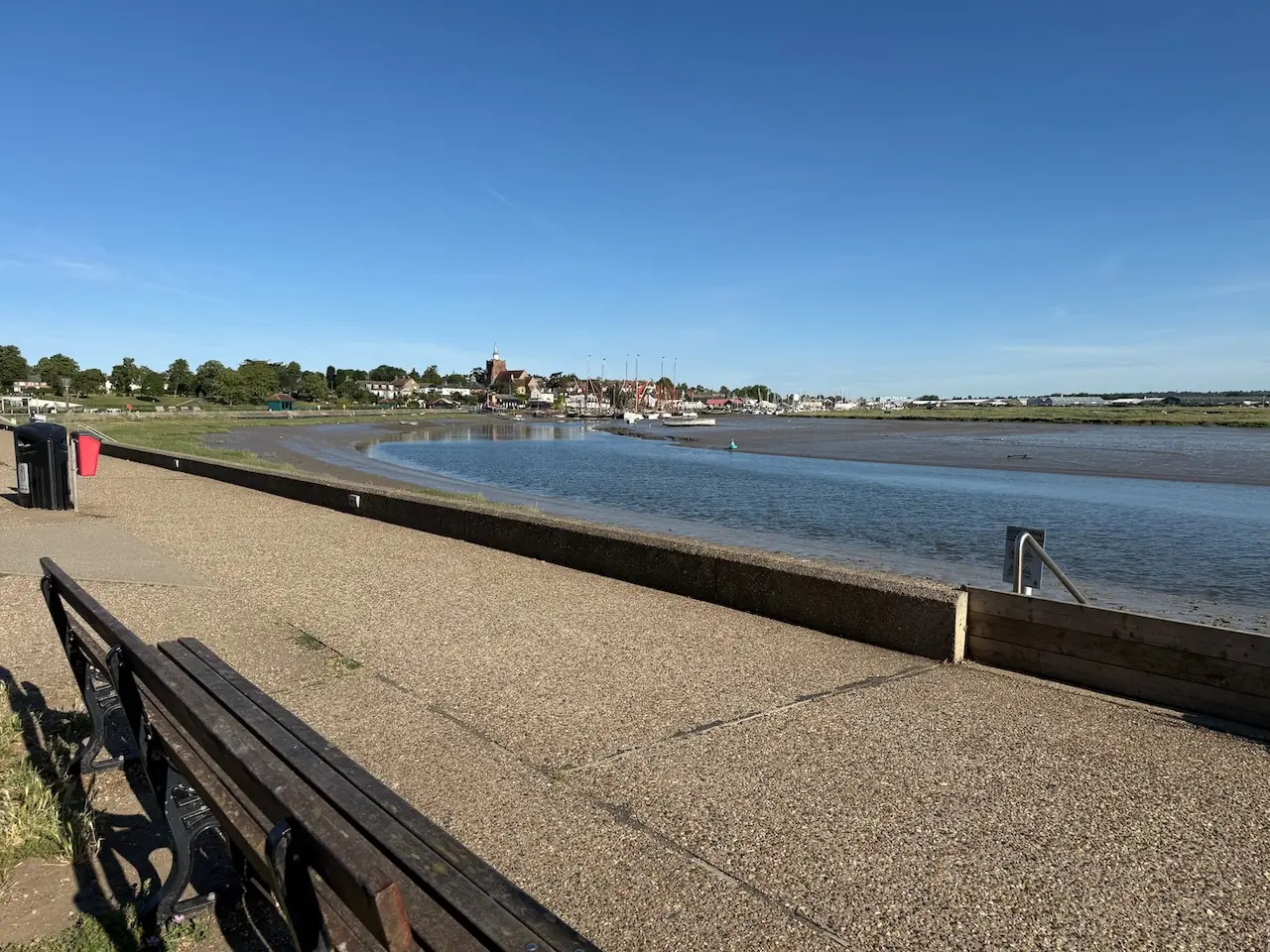 View across the Blackwater Estuary.